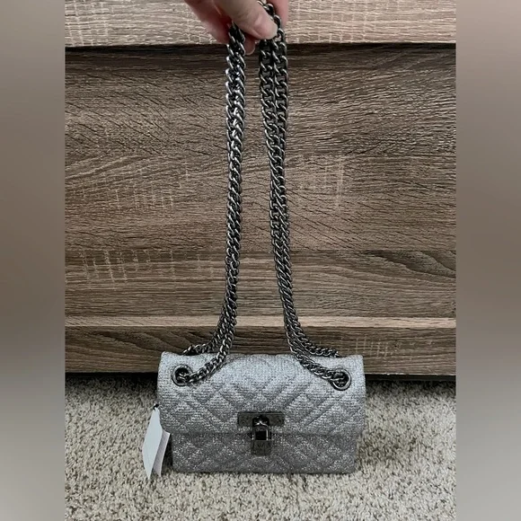 NWT Kurt Geiger London Mini Brixton Lock Shoulder Bag - Picture 6 of 9